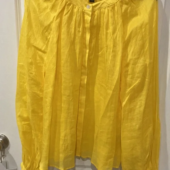 Banana Republic Button Front Blouse - Picture 2 of 9